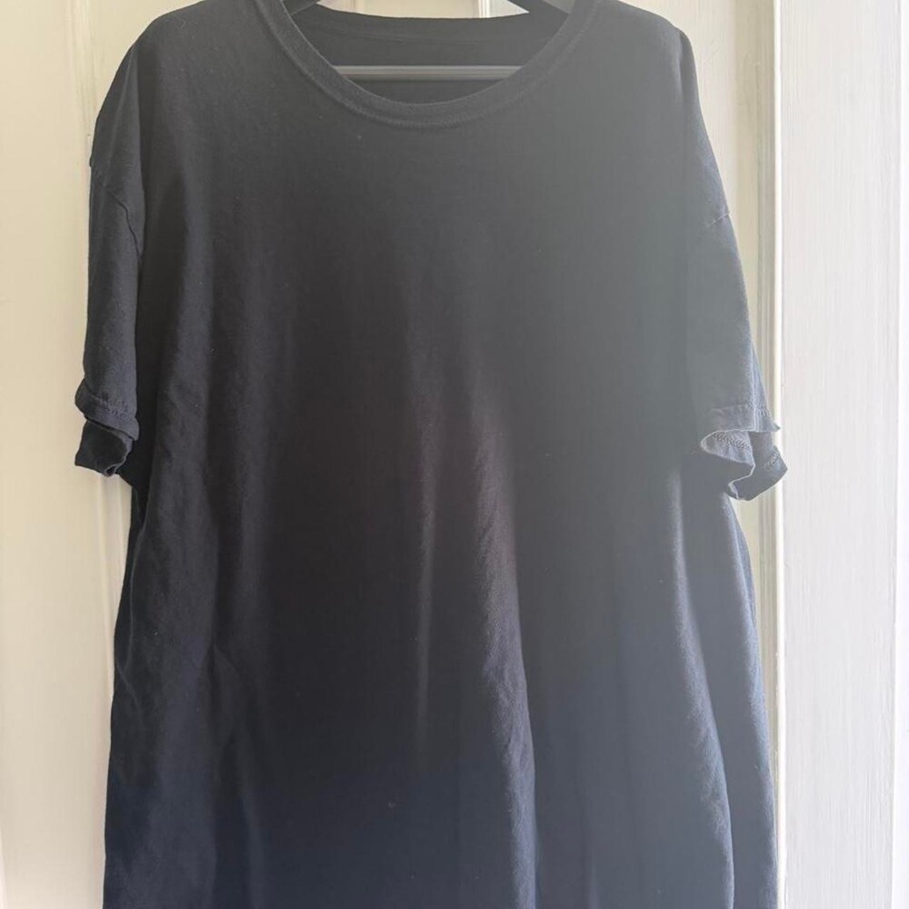 Black oversized t-shirt #oversized #basics